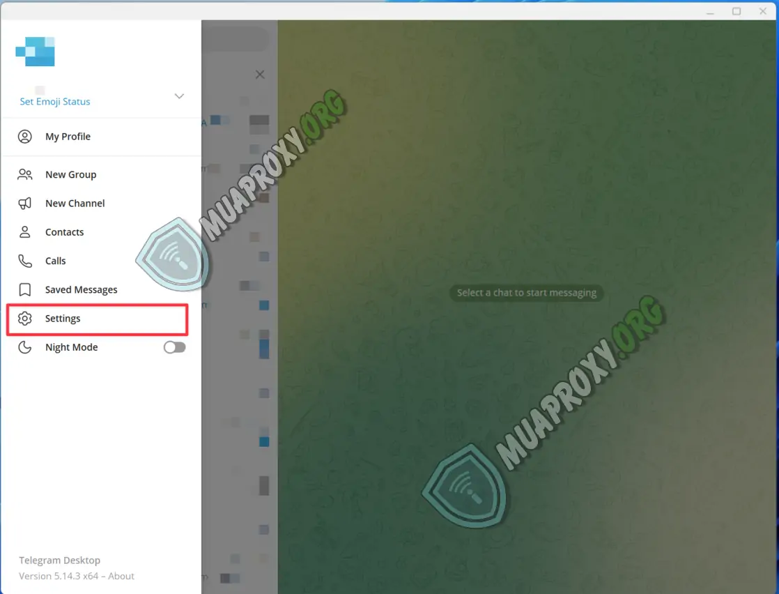 Hướng dẫn cấu hình proxy cho telegram trên máy tính