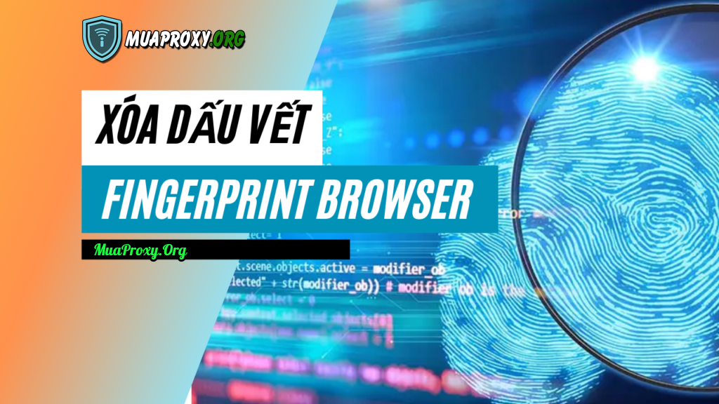 Hướng dẫn xóa fingerprint browser-Mua Proxy uy tín chất lượng-muaproxy.org